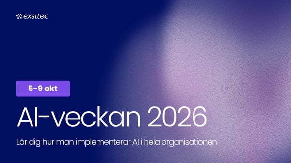 Du har väll inte missat AI veckan 2026!