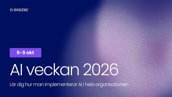 Välkommen till AI veckan 2026!