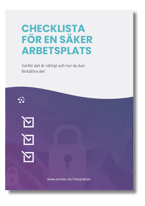 CHECKLISTA SÄKER ARBETSPLATS (1)