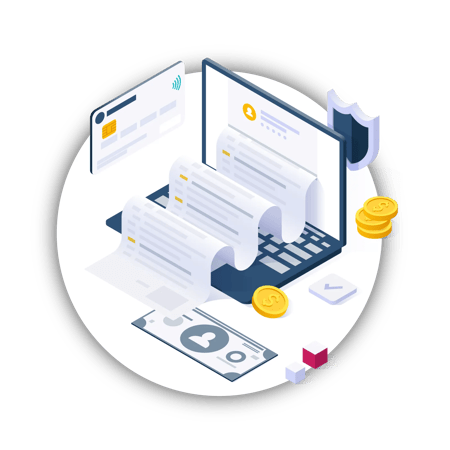 E-payment-concept-white