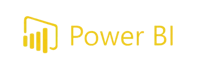 power bi logo yellow
