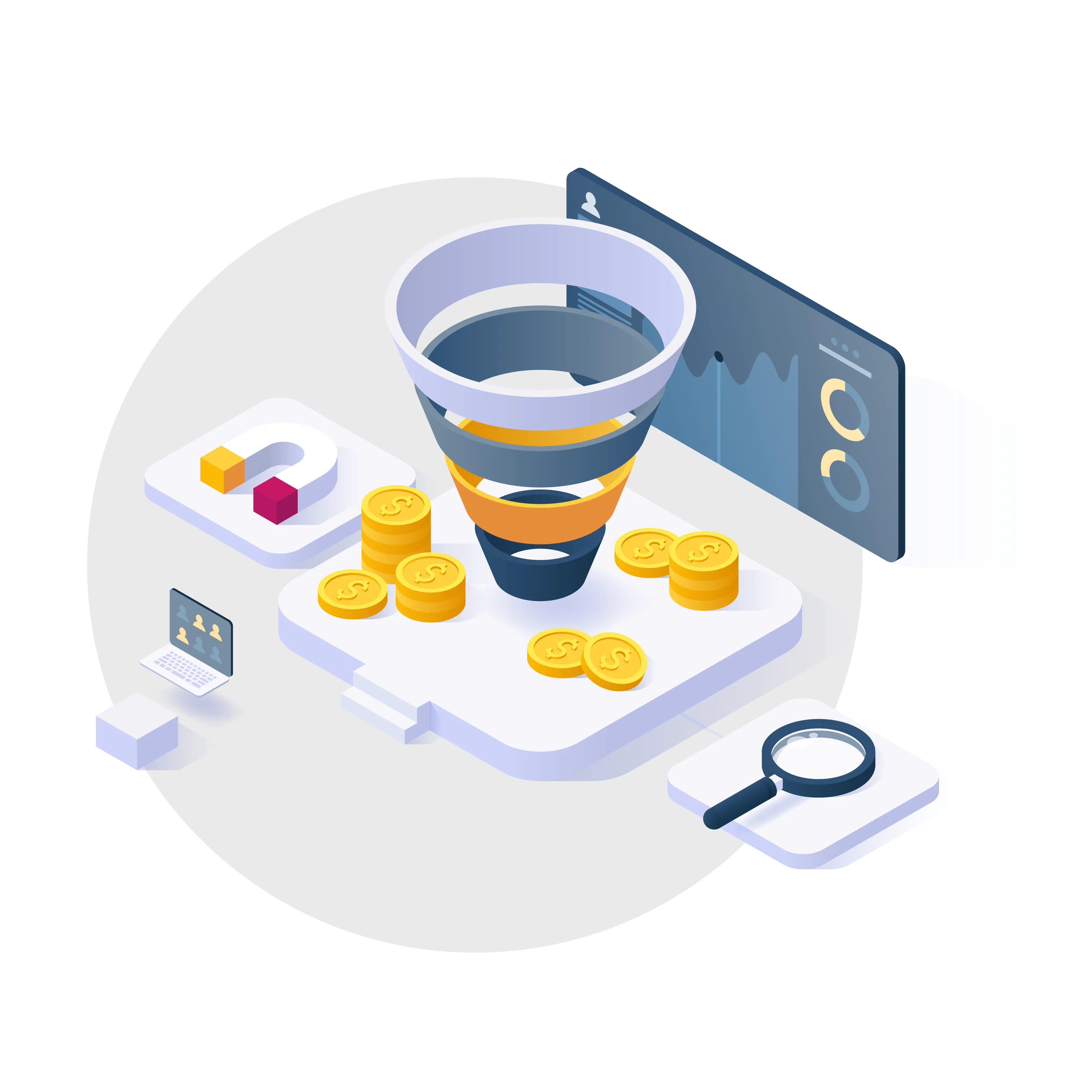 sales-funnel-concrete