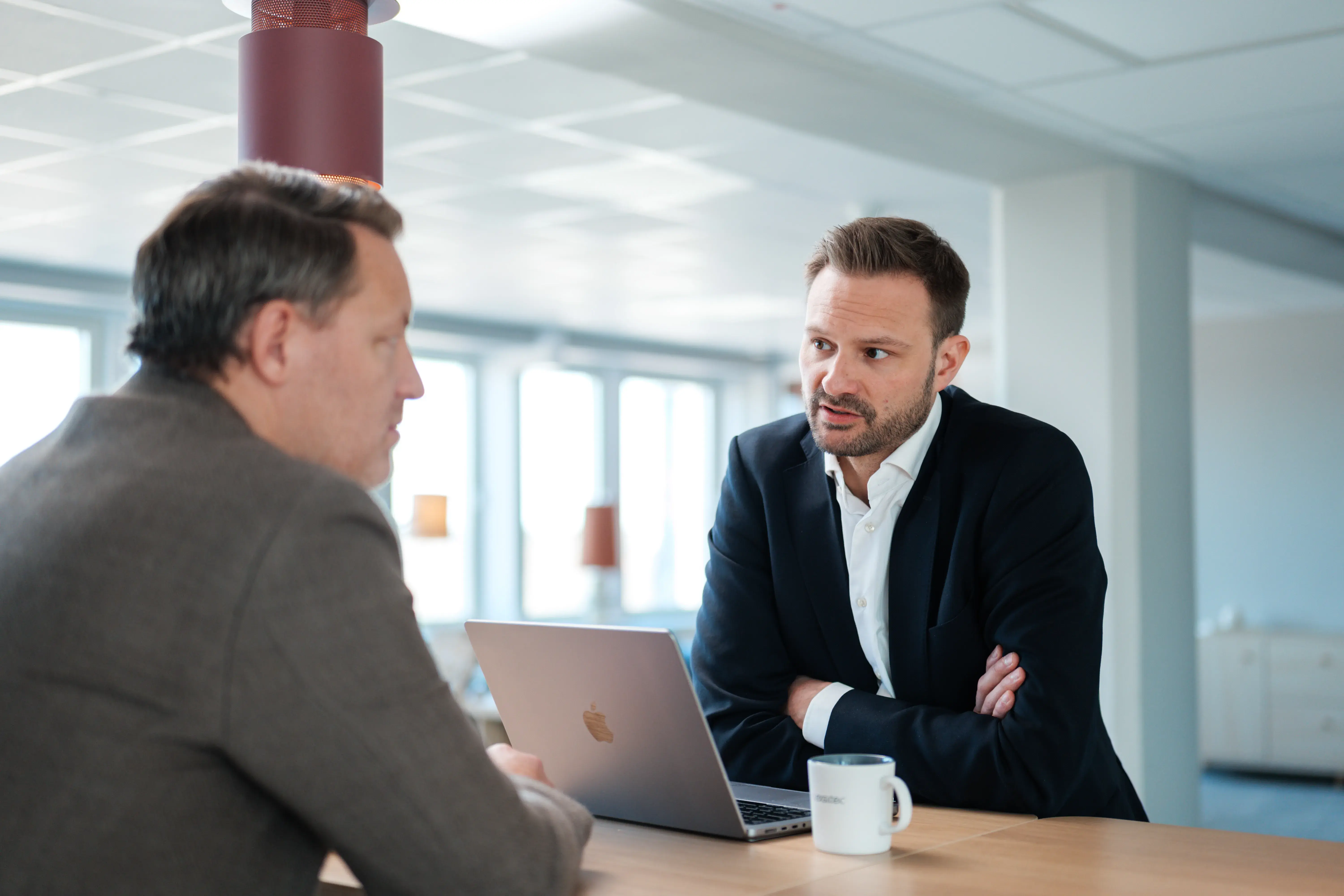 meeting laptop
