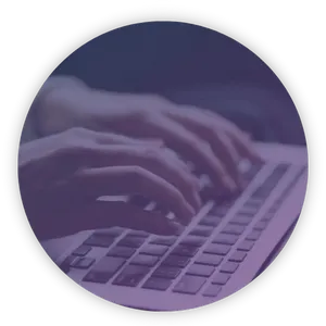 Web ball - picture - 2023-hands-keyboard