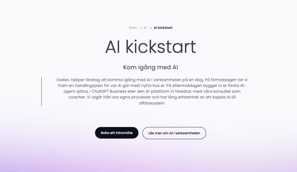 AI Kickstart!