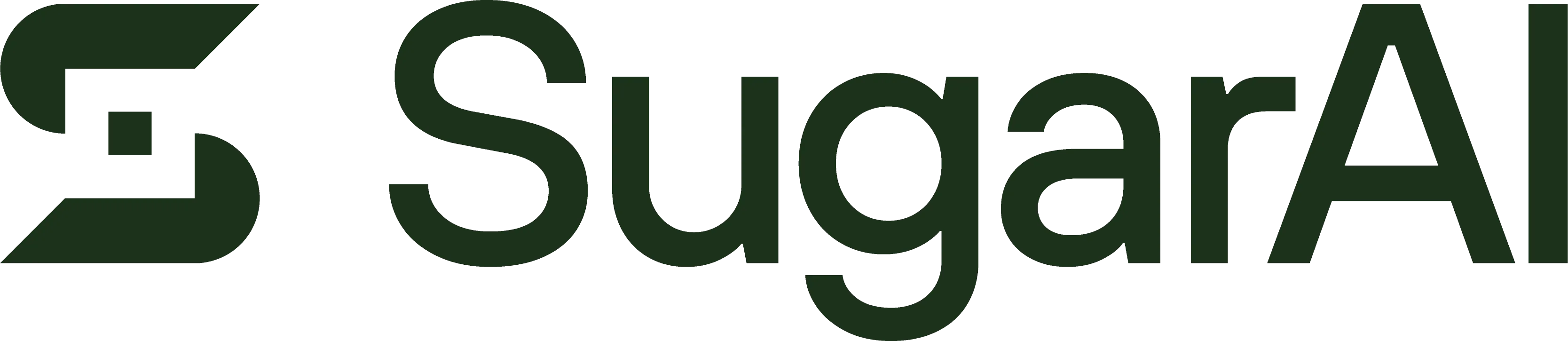 SugarAI logo_DarkGreen